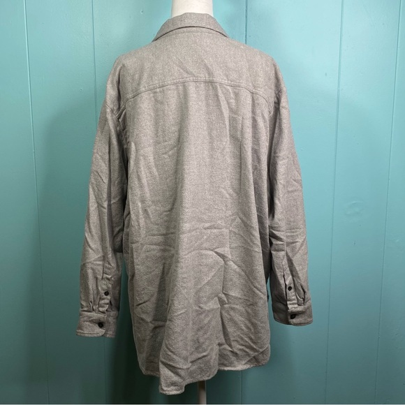 Madewell Size XXL Flannel Flap-Pocket Oversized Ex-Boyfriend Shirt - Picture 6 of 12